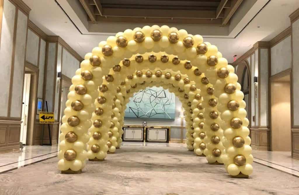Golden Custom Arches
