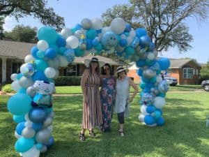 baby shower arch